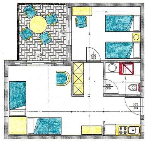 Xenios Faros Apartments Посиди Номер фото